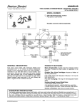 American Standard Amarilis 3801.000.002 User's Manual