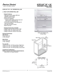 American Standard Acrylux 6032Y1.SW User's Manual