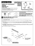American Standard 7010.23 User's Manual