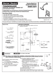 American Standard 2555.501 User's Manual