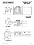 American Standard 2258 SERIES User's Manual