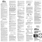 American Sensor SA360 User's Manual