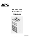 American Power Conversion MX28B600 User's Manual