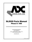 American Dryer Corp. SL2020 User's Manual