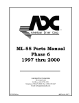 American Dryer Corp. ML-55 User's Manual