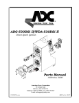 American Dryer Corp. ADG-530DSi II User's Manual