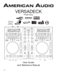 American Audio Versadeck User's Manual