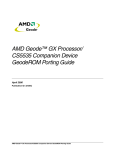 AMD CS5535 User's Manual