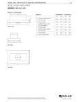 Amana UXL6048YSS Dimension Guide