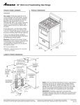 Amana AGG222VD User's Manual