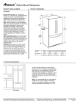 Amana AFI2538AE User's Manual