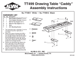 Alvin TT499 User's Manual