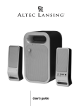 Altec Lansing VS232 User's Manual