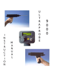 Alpine Ultraprobe 9000 User's Manual