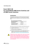 Allied Telesis SB251-08 User's Manual