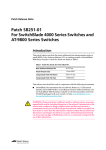 Allied Telesis SB251-01 User's Manual