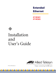Allied Telesis AT-MC602 User's Manual