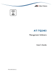 Allied Telesis AT-TQ2403 User's Manual