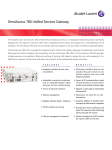 Alcatel-Lucent OmniAccess 780 User's Manual