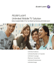 Alcatel-Lucent Mobile TV User's Manual