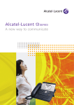 Alcatel-Lucent 9 Series User's Manual