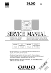 Aiwa Z-L200 User's Manual