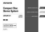 Aiwa XR-M131 User's Manual