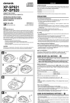 Aiwa XP-SP920 User's Manual