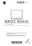 Aiwa TV-A2115 User's Manual