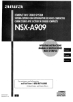 Aiwa NSX-A909 User's Manual