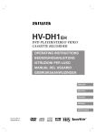 Aiwa HV-DH1EH User's Manual