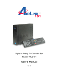 Airlink101 ATVC101 User's Manual