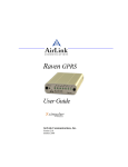 AirLink Raven GPRS User's Manual
