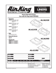 Air King HL362RS User's Manual