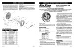 Air King 4CH69/9525 User's Manual