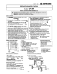 Aiphone GF-MK User's Manual