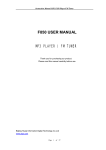 Aigo F850 User's Manual