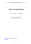 Aigo F820 PLUS User's Manual