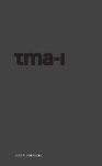 AIAIAI TMA-1 User's Manual