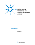 Agilent Technologies N2620A User's Manual