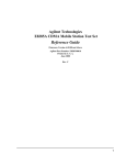 Agilent Technologies E8285A User's Manual
