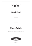 Aga Ranges U110054 User's Manual