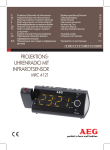 AEG MRC 4121 User's Manual