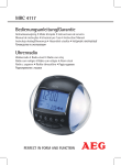 AEG MRC 4117 User's Manual
