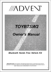 Advent TOYBTSW2 User's Manual
