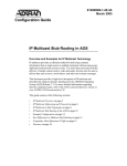 ADTRAN Stub Routing User's Manual