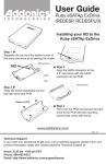 Addonics Technologies REDESPU3 User's Manual