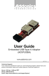 Addonics Technologies AD5PUSBA User's Manual