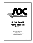 ADC SL20 User's Manual
