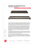 ADC ProPatch Programmable Series User's Manual
